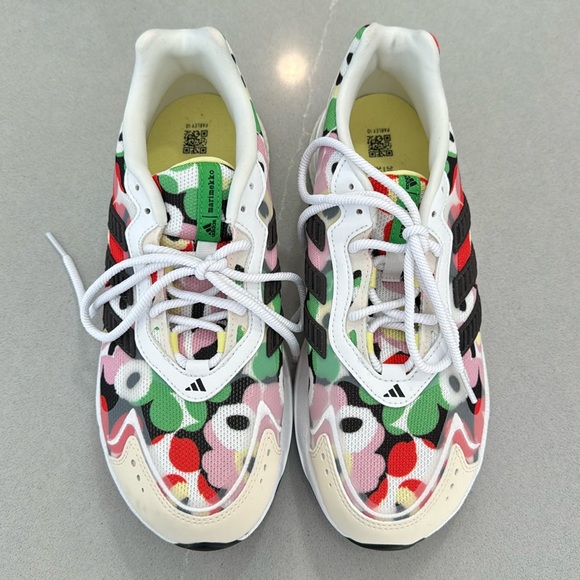 Adidas x Marimekko Ultraboost 5.0 Low-Top Sneakers White size 8.5 mens (unisex) - Picture 1 of 5